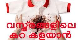 à´µà´¸àµà´¤àµà´°à´™àµà´™à´³à´¿à´²àµ† à´•à´± à´•à´³à´¯à´¾àµ» How to Remove Colour Stains from Clothes